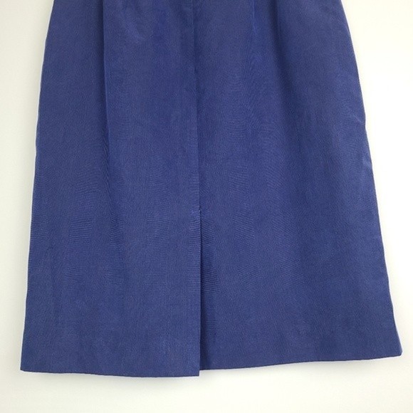 Kasper for ASL Womens Blue Short Sleeve Jacket and Skirt Suit Set Size 8 - Picture 7 of 12